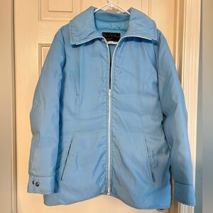 David S. Reid Canada Down Jacket Size M/L sky blue color